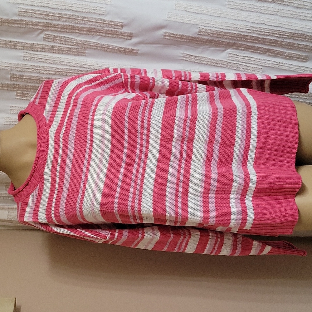 Lularoe Harper Pink.Stripped Sweater! NWT!